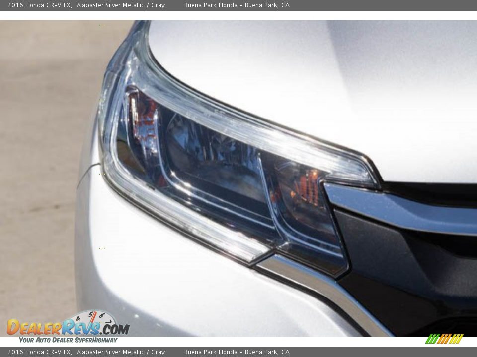2016 Honda CR-V LX Alabaster Silver Metallic / Gray Photo #8