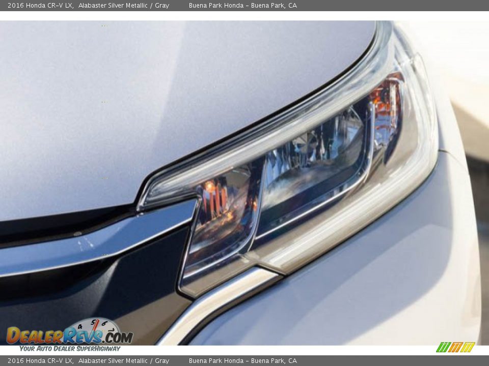 2016 Honda CR-V LX Alabaster Silver Metallic / Gray Photo #9