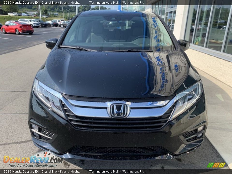 2019 Honda Odyssey EX Crystal Black Pearl / Mocha Photo #3
