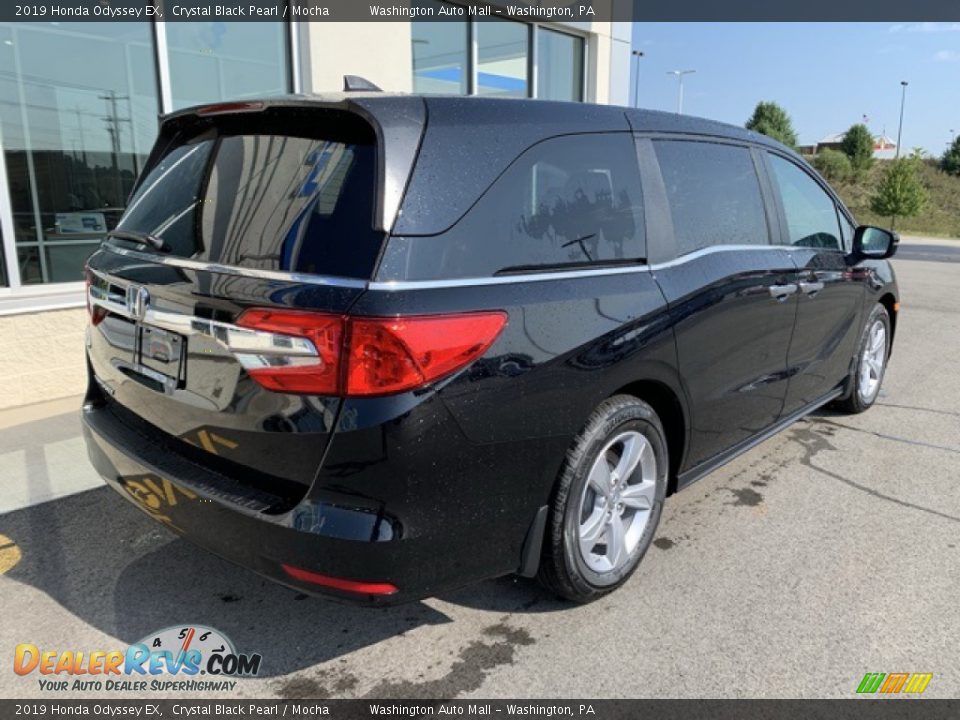 2019 Honda Odyssey EX Crystal Black Pearl / Mocha Photo #7