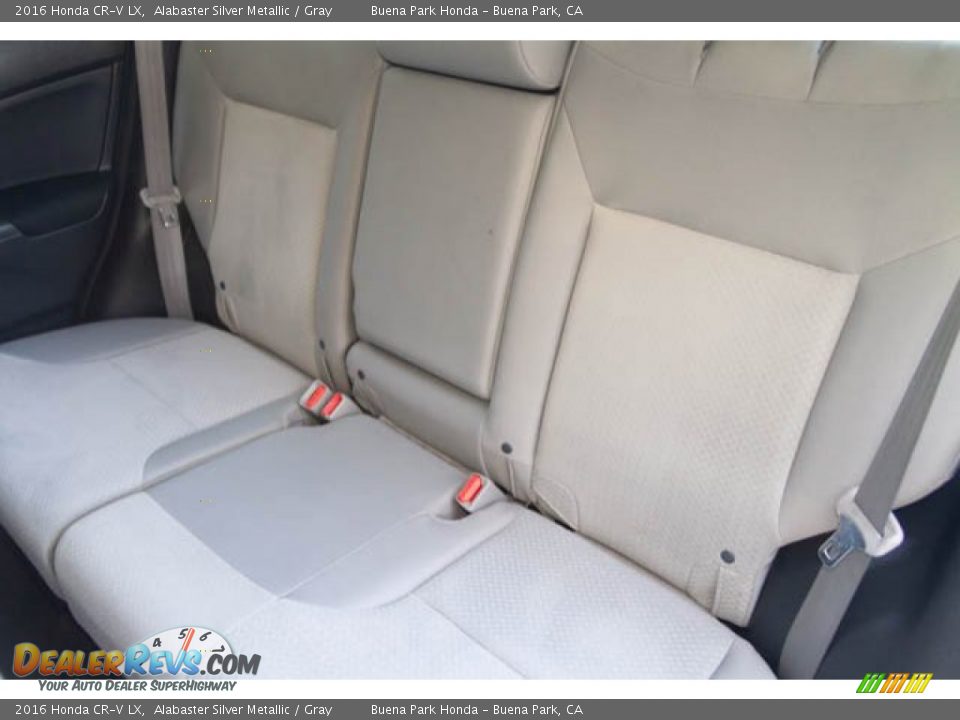 2016 Honda CR-V LX Alabaster Silver Metallic / Gray Photo #16