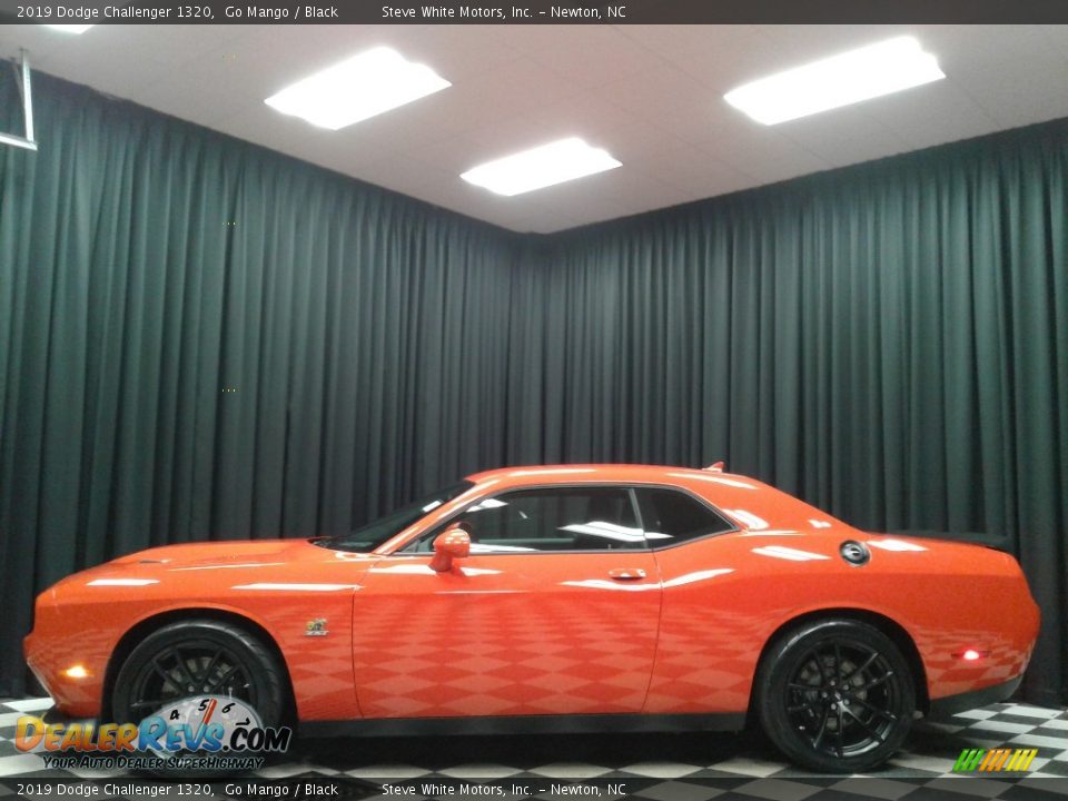2019 Dodge Challenger 1320 Go Mango / Black Photo #1
