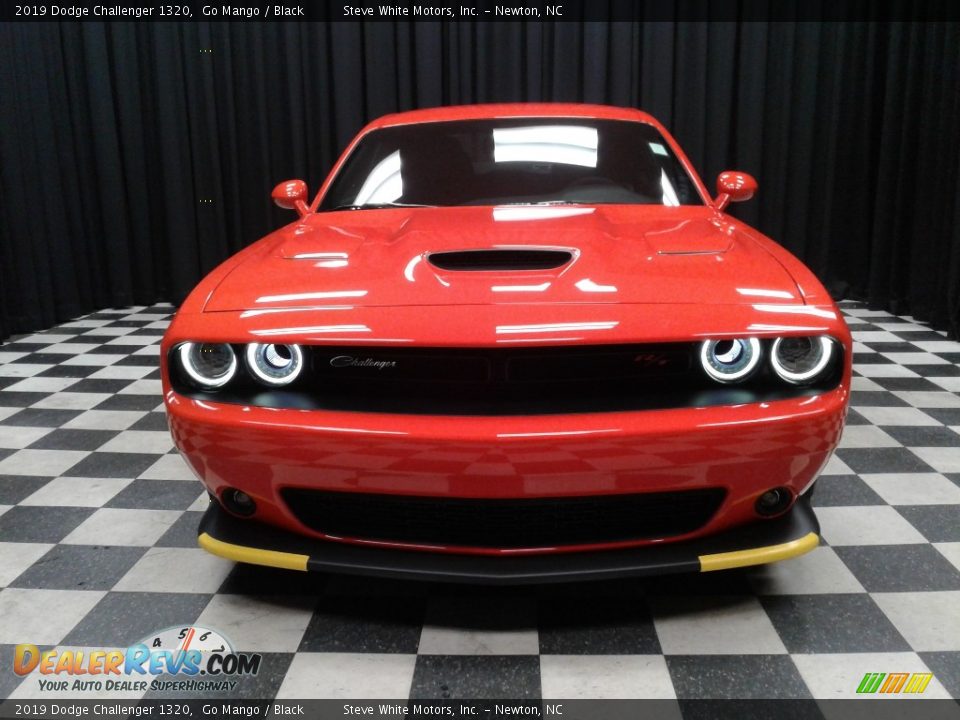 2019 Dodge Challenger 1320 Go Mango / Black Photo #3