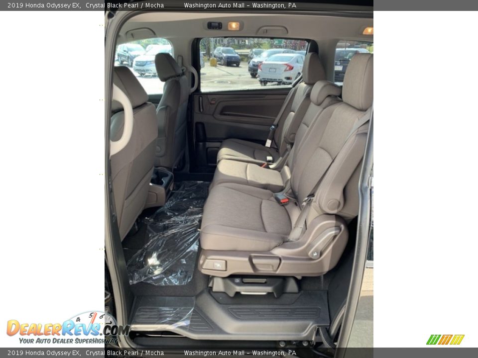 2019 Honda Odyssey EX Crystal Black Pearl / Mocha Photo #17