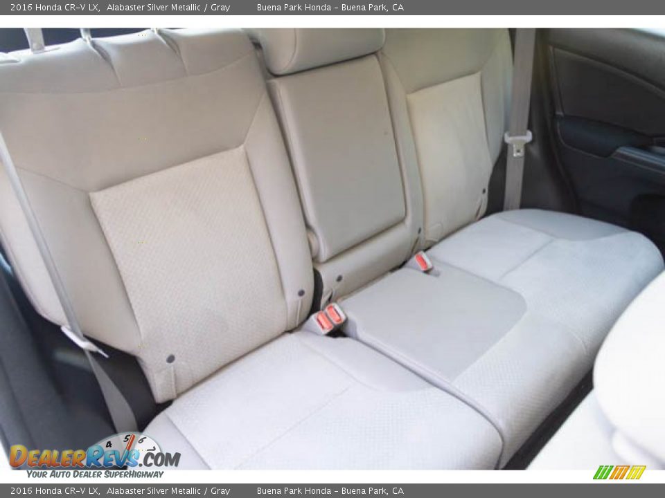 2016 Honda CR-V LX Alabaster Silver Metallic / Gray Photo #19