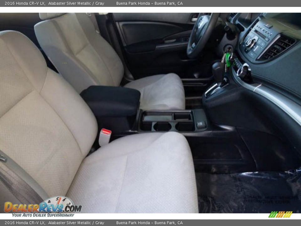 2016 Honda CR-V LX Alabaster Silver Metallic / Gray Photo #20