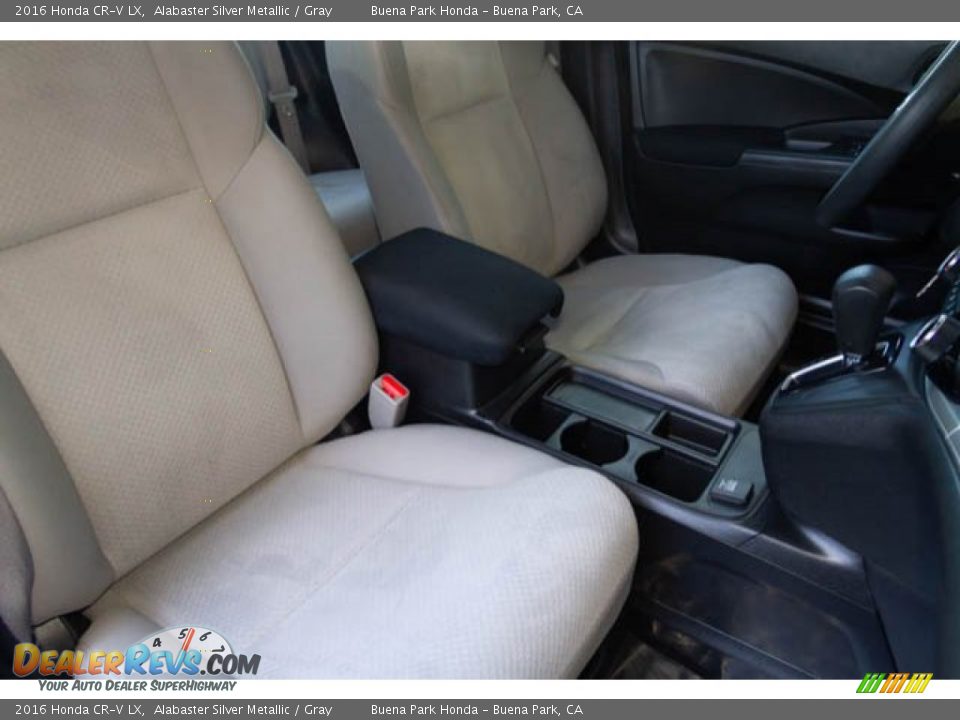 2016 Honda CR-V LX Alabaster Silver Metallic / Gray Photo #21