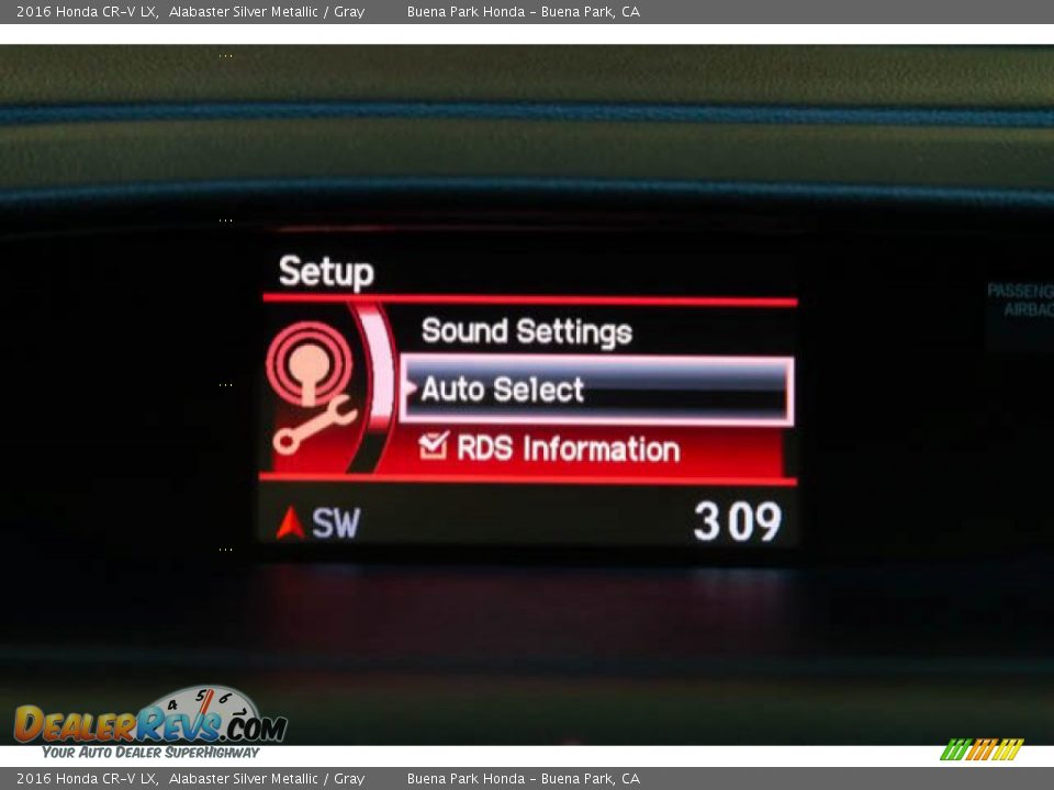 2016 Honda CR-V LX Alabaster Silver Metallic / Gray Photo #22