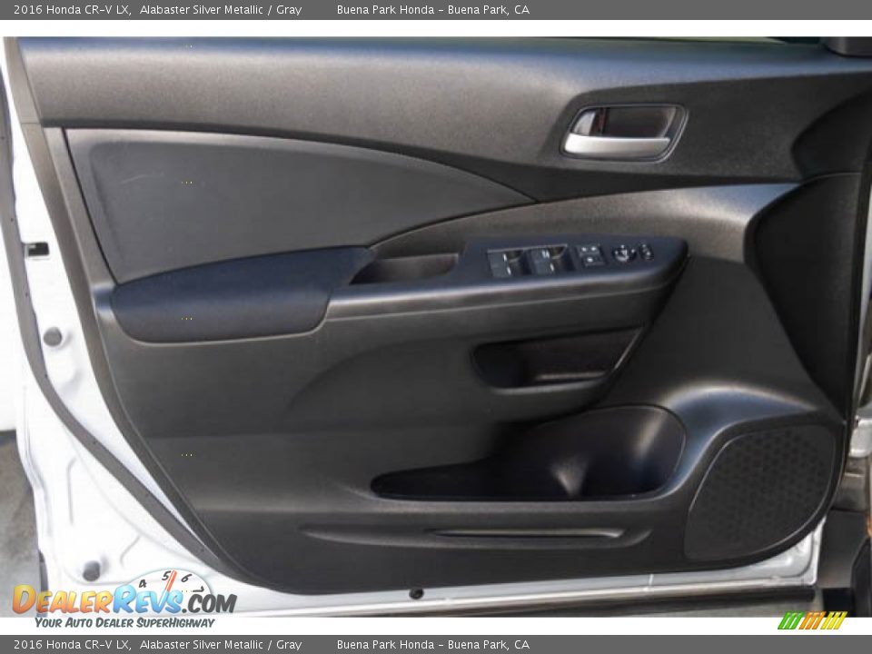 2016 Honda CR-V LX Alabaster Silver Metallic / Gray Photo #25