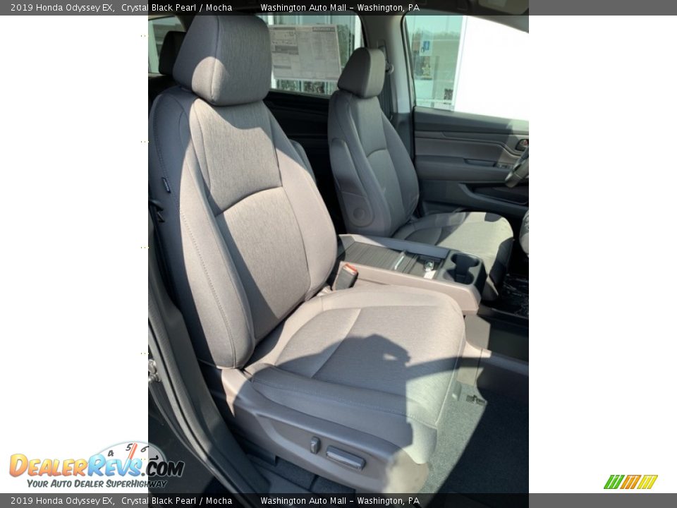 2019 Honda Odyssey EX Crystal Black Pearl / Mocha Photo #28
