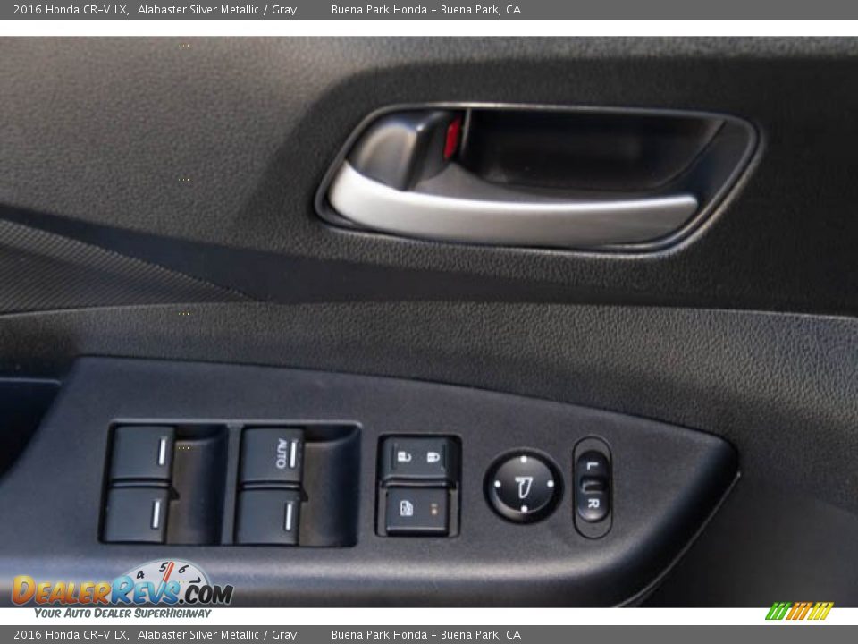 2016 Honda CR-V LX Alabaster Silver Metallic / Gray Photo #26