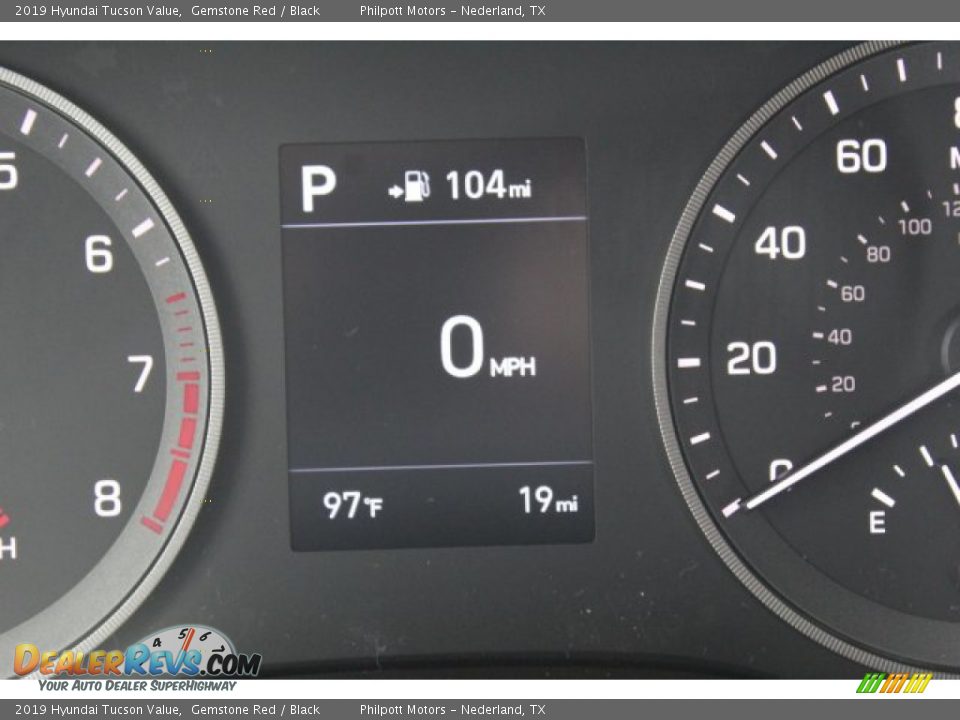 2019 Hyundai Tucson Value Gemstone Red / Black Photo #16