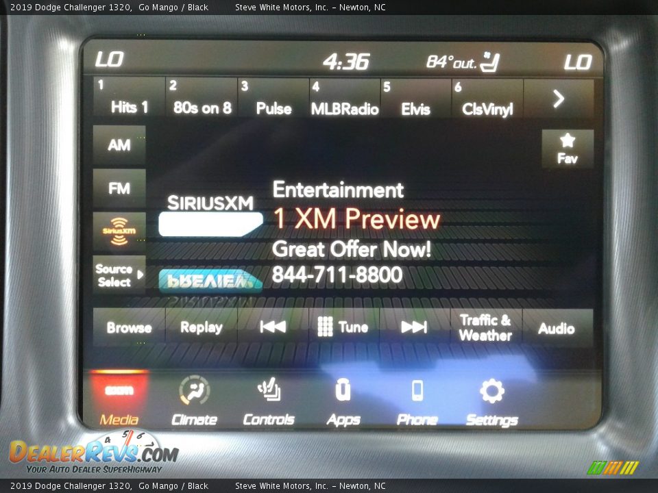 2019 Dodge Challenger 1320 Go Mango / Black Photo #20