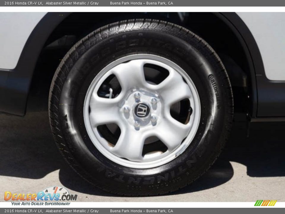 2016 Honda CR-V LX Alabaster Silver Metallic / Gray Photo #31