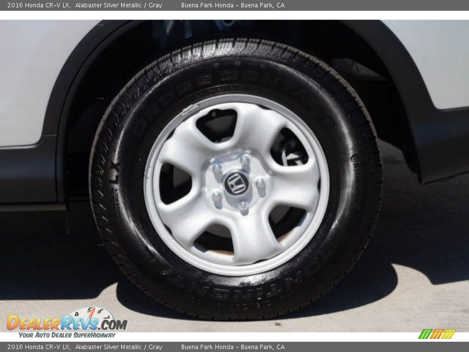 2016 Honda CR-V LX Alabaster Silver Metallic / Gray Photo #33
