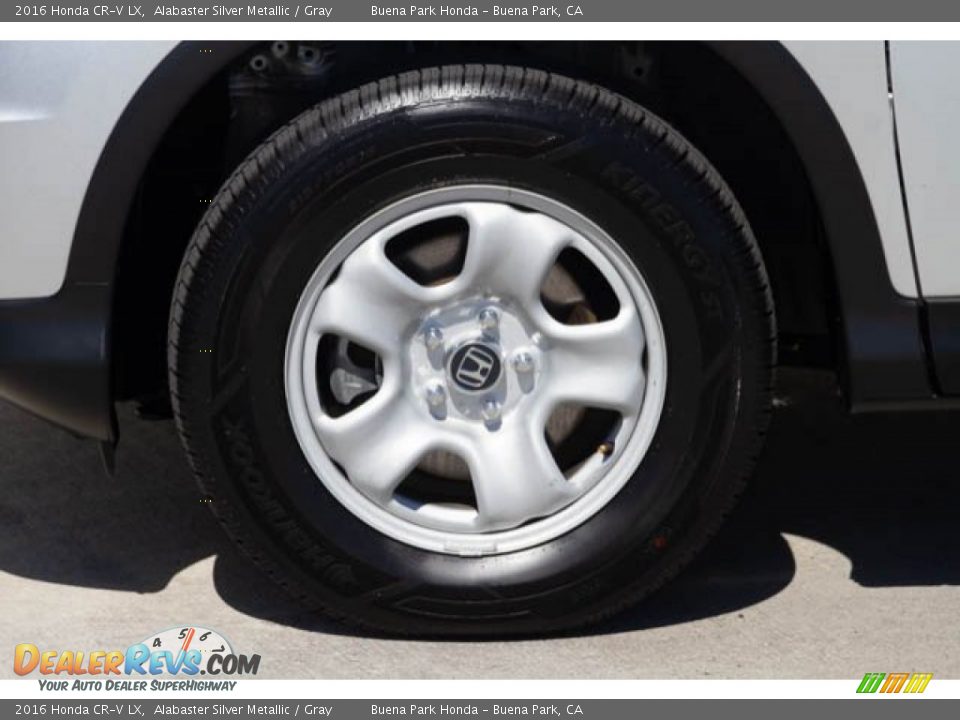2016 Honda CR-V LX Alabaster Silver Metallic / Gray Photo #34