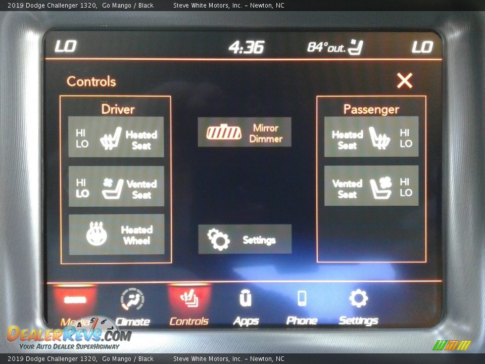 2019 Dodge Challenger 1320 Go Mango / Black Photo #22