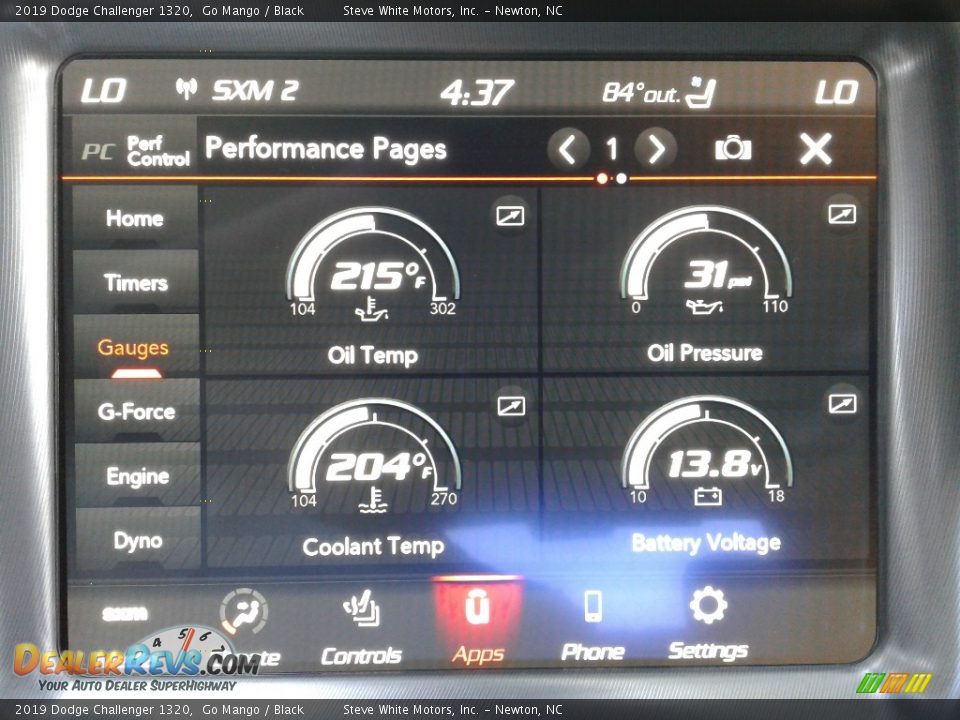 2019 Dodge Challenger 1320 Go Mango / Black Photo #25