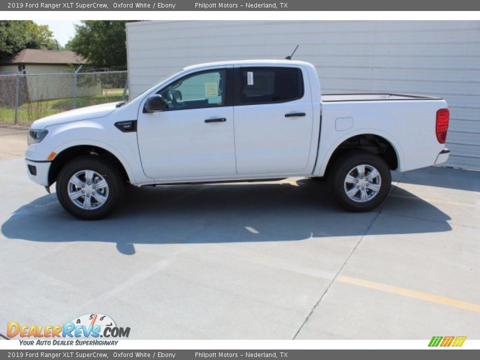 2019 Ford Ranger XLT SuperCrew Oxford White / Ebony Photo #6