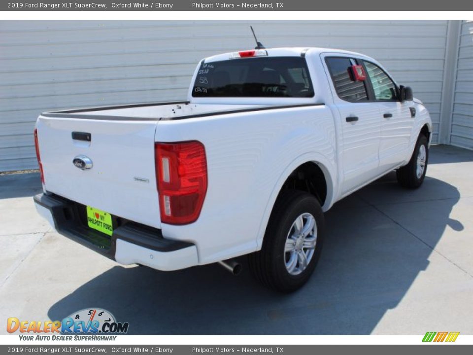 2019 Ford Ranger XLT SuperCrew Oxford White / Ebony Photo #9