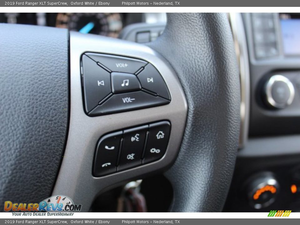 2019 Ford Ranger XLT SuperCrew Oxford White / Ebony Photo #13