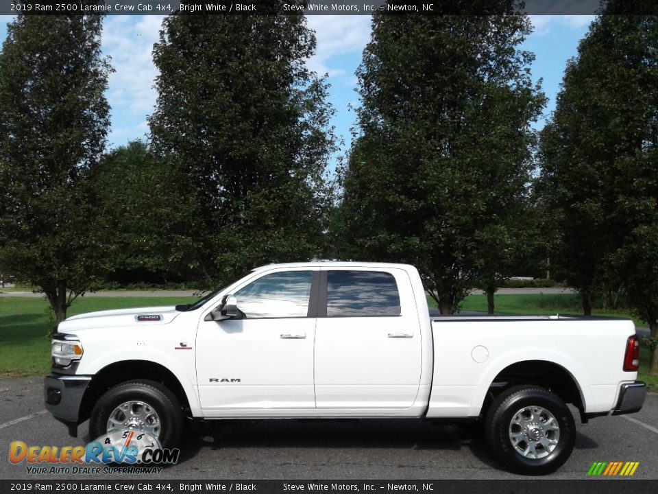 2019 Ram 2500 Laramie Crew Cab 4x4 Bright White / Black Photo #1