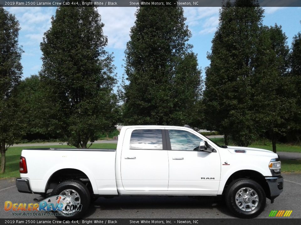 2019 Ram 2500 Laramie Crew Cab 4x4 Bright White / Black Photo #5