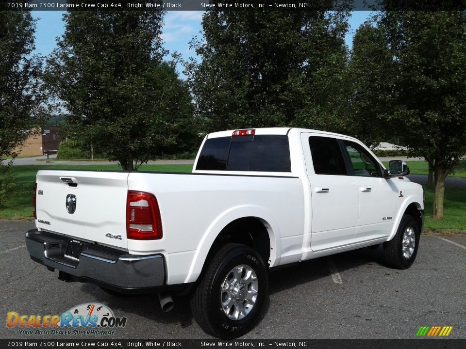 2019 Ram 2500 Laramie Crew Cab 4x4 Bright White / Black Photo #6