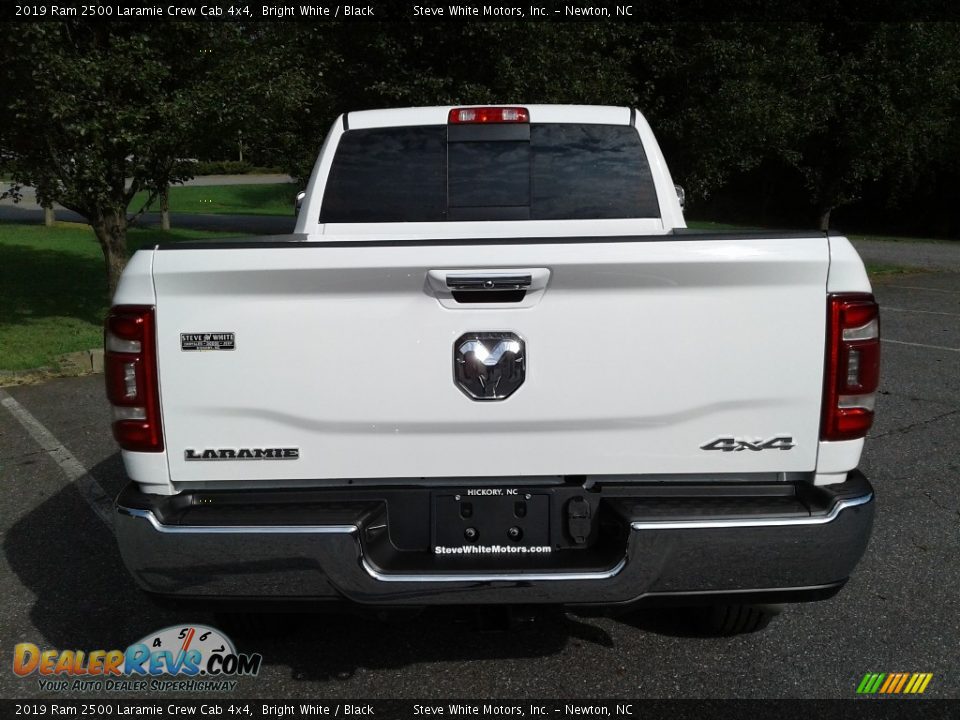 2019 Ram 2500 Laramie Crew Cab 4x4 Bright White / Black Photo #7