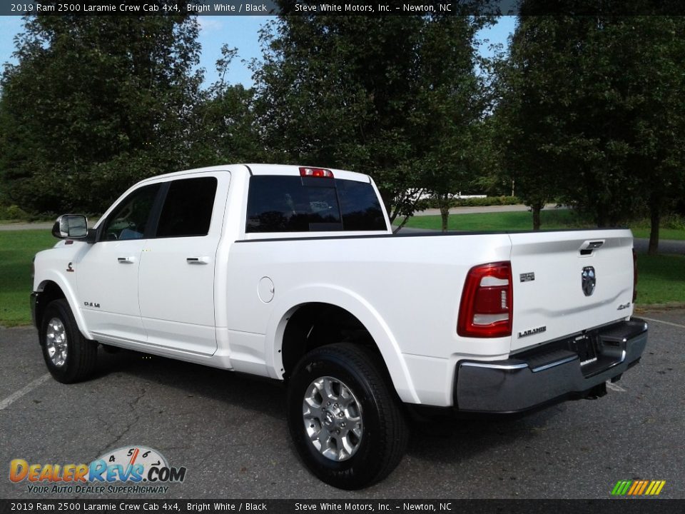 2019 Ram 2500 Laramie Crew Cab 4x4 Bright White / Black Photo #8