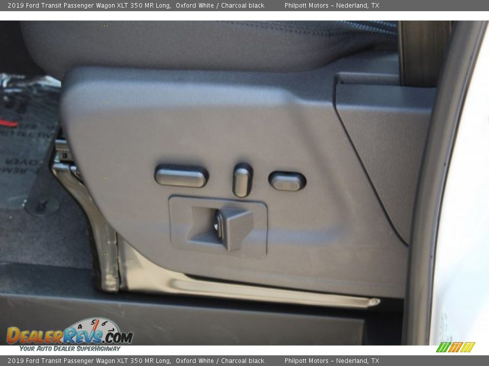 Controls of 2019 Ford Transit Passenger Wagon XLT 350 MR Long Photo #11
