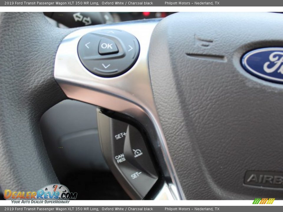 2019 Ford Transit Passenger Wagon XLT 350 MR Long Steering Wheel Photo #12