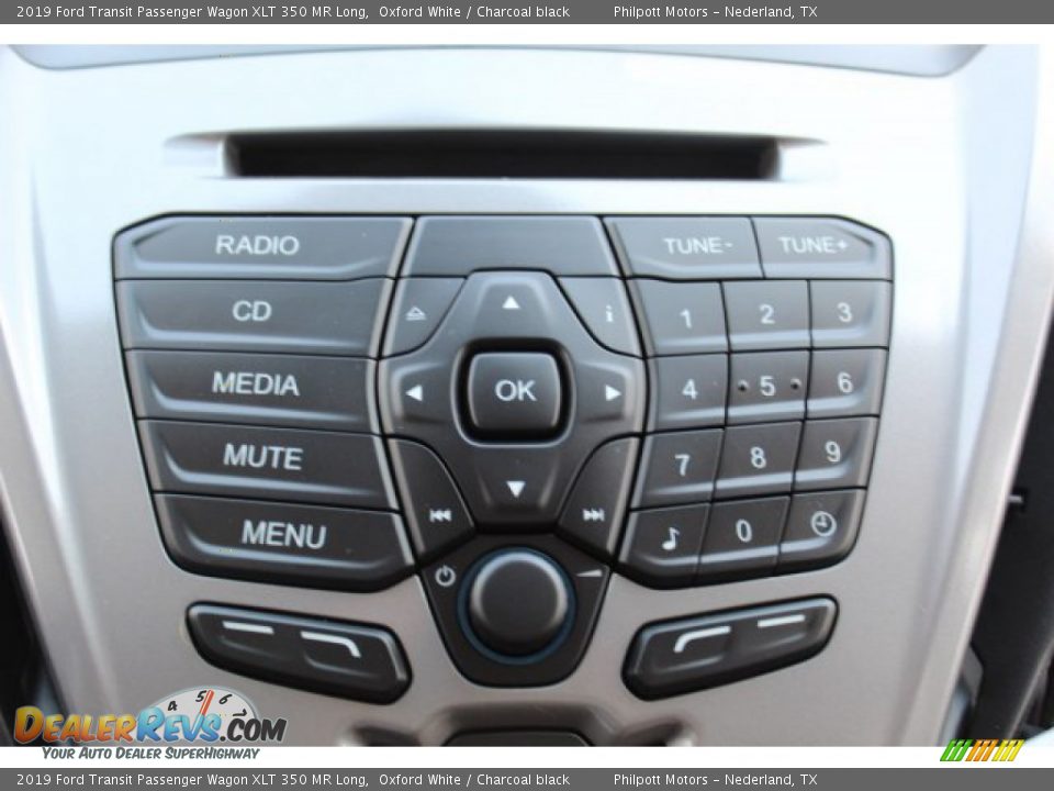 Controls of 2019 Ford Transit Passenger Wagon XLT 350 MR Long Photo #16