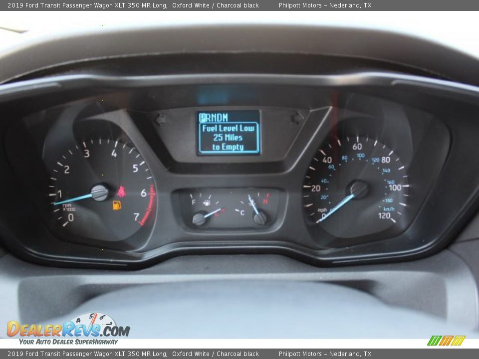 2019 Ford Transit Passenger Wagon XLT 350 MR Long Oxford White / Charcoal black Photo #13