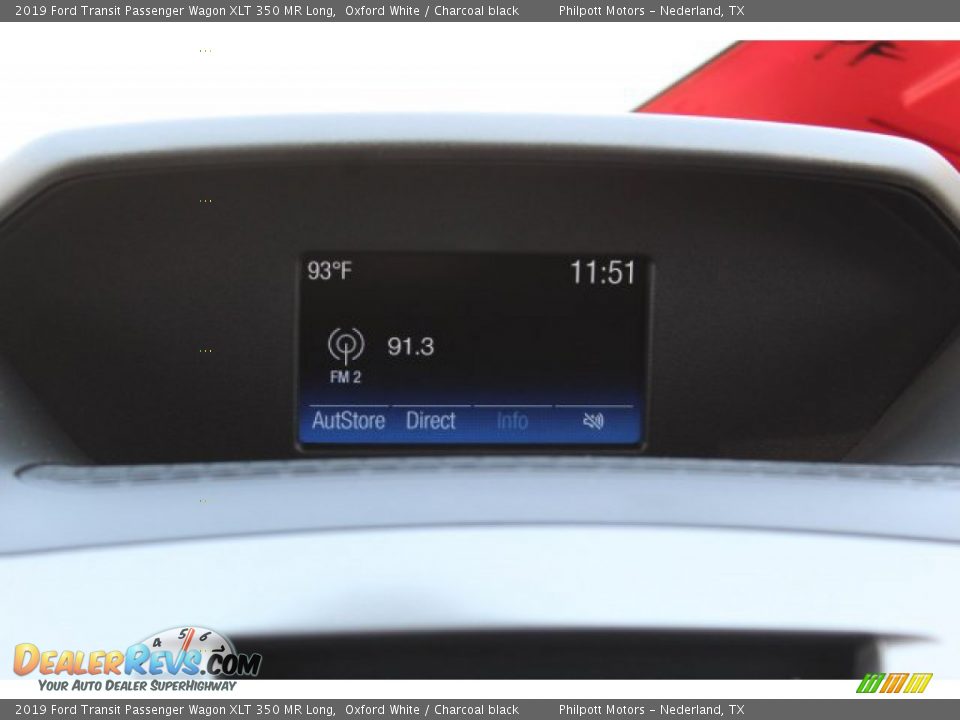 2019 Ford Transit Passenger Wagon XLT 350 MR Long Oxford White / Charcoal black Photo #15