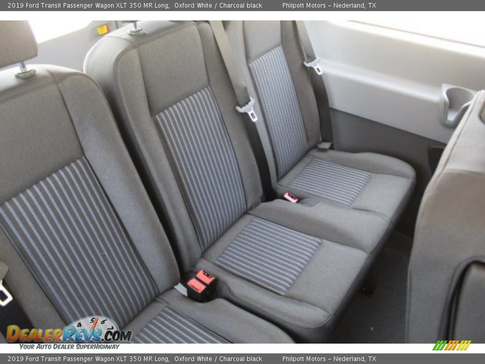 2019 Ford Transit Passenger Wagon XLT 350 MR Long Oxford White / Charcoal black Photo #22
