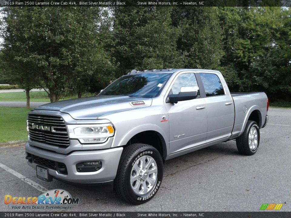 Billet Silver Metallic 2019 Ram 2500 Laramie Crew Cab 4x4 Photo #2