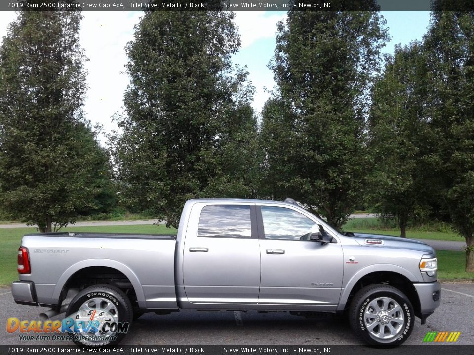 Billet Silver Metallic 2019 Ram 2500 Laramie Crew Cab 4x4 Photo #5