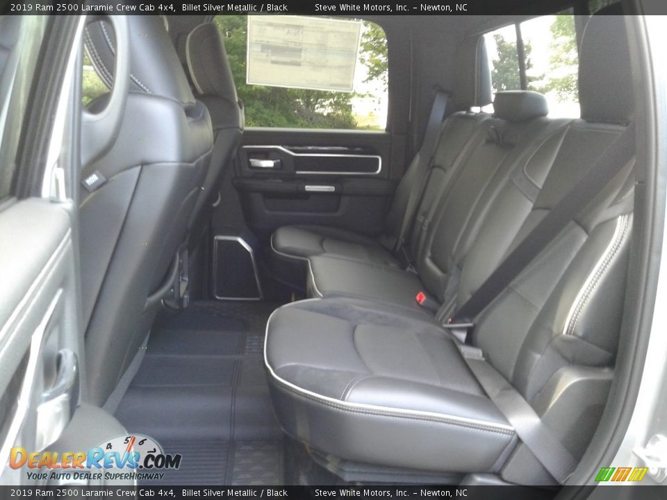 Rear Seat of 2019 Ram 2500 Laramie Crew Cab 4x4 Photo #11