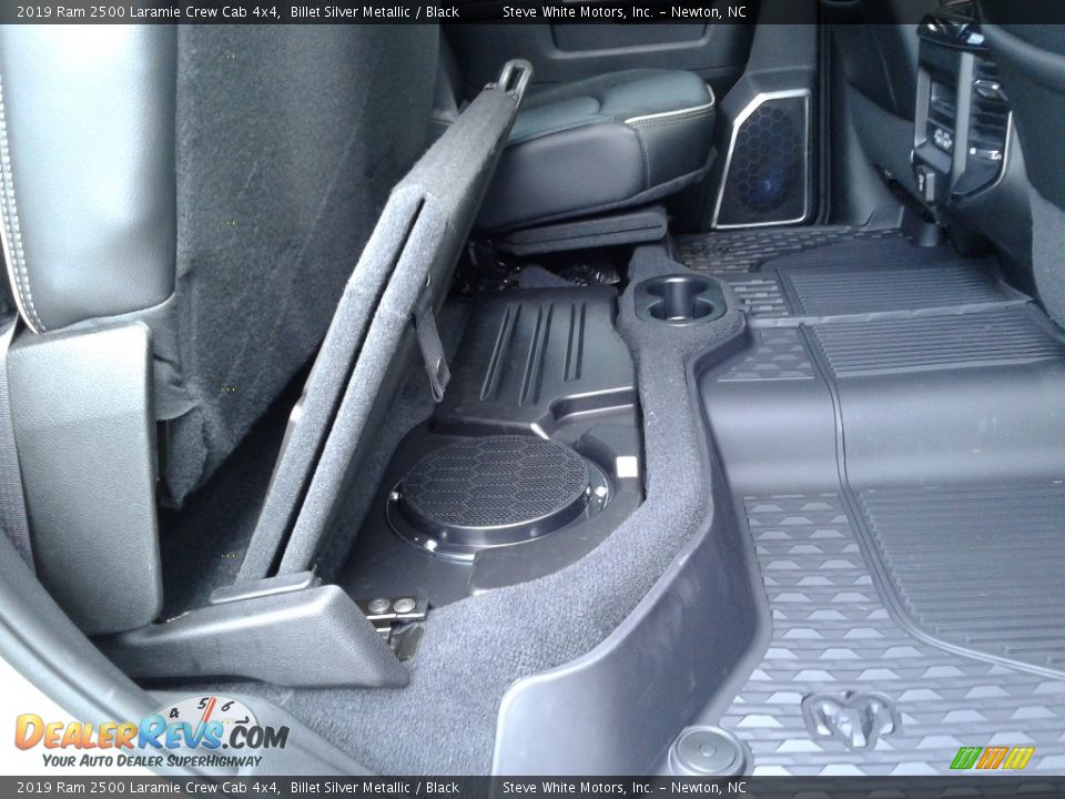 Rear Seat of 2019 Ram 2500 Laramie Crew Cab 4x4 Photo #14