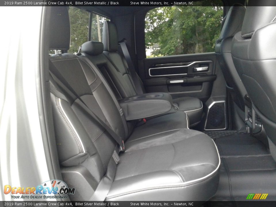 Rear Seat of 2019 Ram 2500 Laramie Crew Cab 4x4 Photo #15