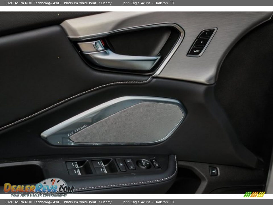 2020 Acura RDX Technology AWD Platinum White Pearl / Ebony Photo #11