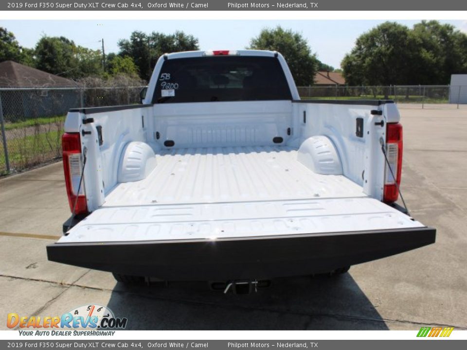 2019 Ford F350 Super Duty XLT Crew Cab 4x4 Oxford White / Camel Photo #26