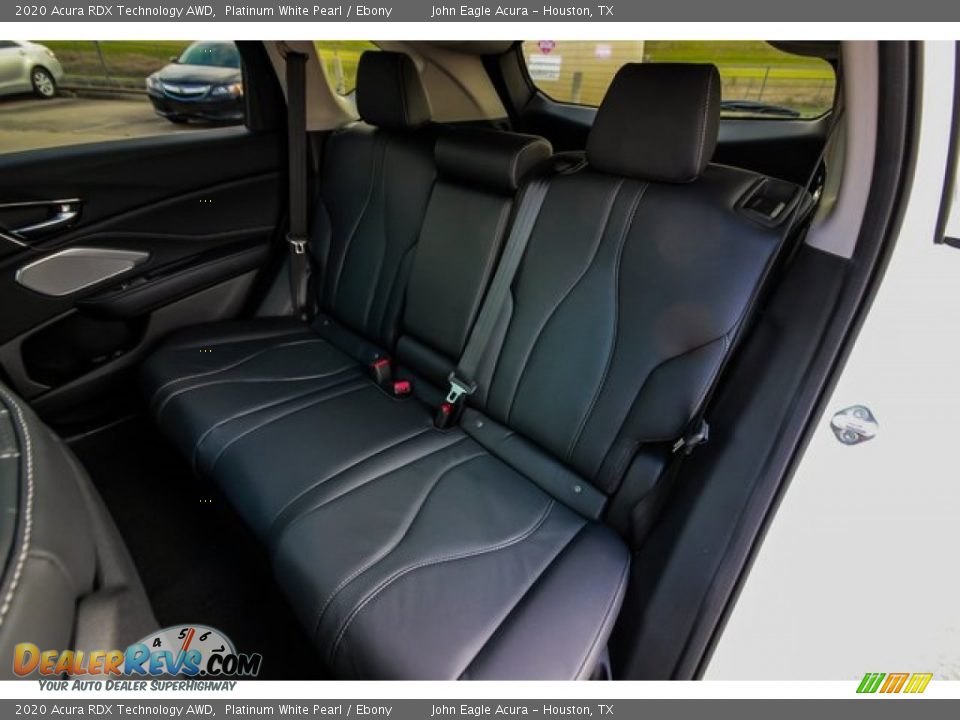 2020 Acura RDX Technology AWD Platinum White Pearl / Ebony Photo #17