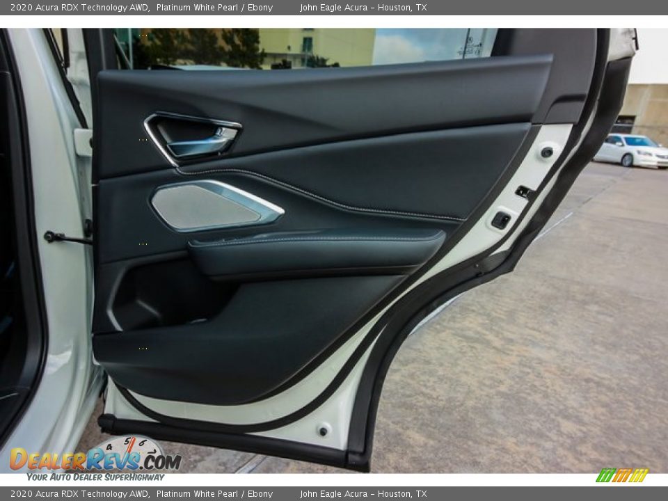 2020 Acura RDX Technology AWD Platinum White Pearl / Ebony Photo #19