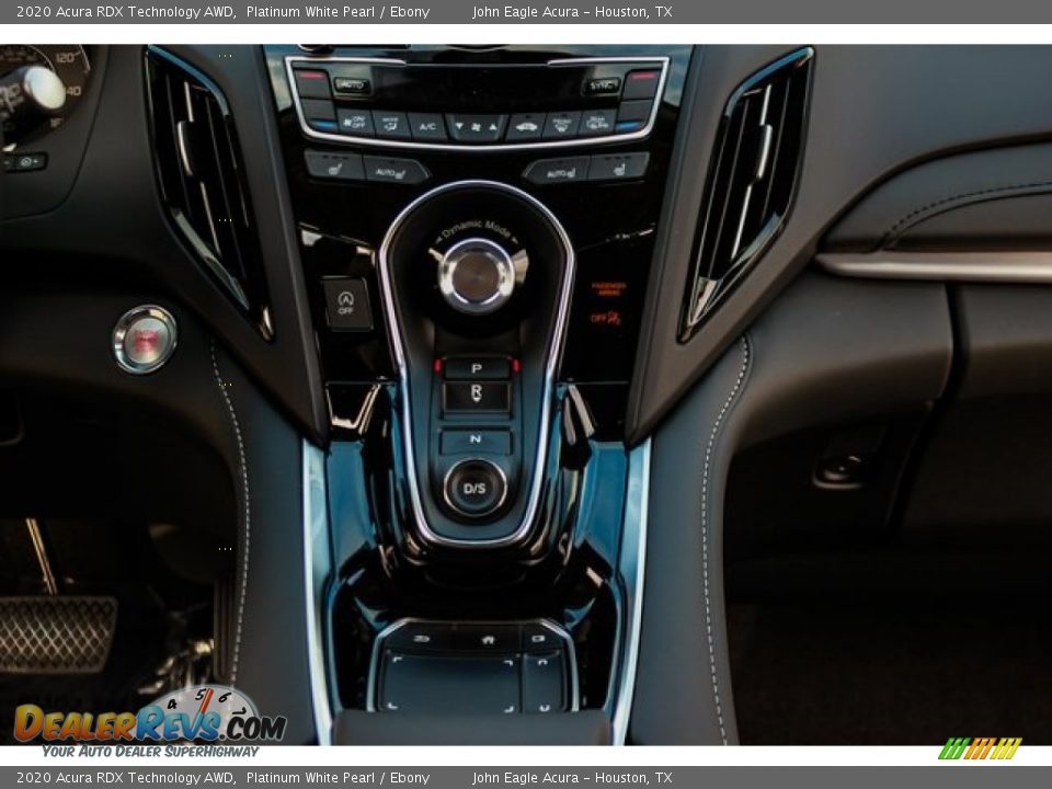 2020 Acura RDX Technology AWD Platinum White Pearl / Ebony Photo #28