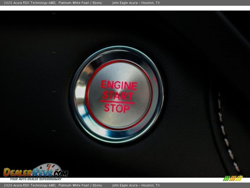 2020 Acura RDX Technology AWD Platinum White Pearl / Ebony Photo #32