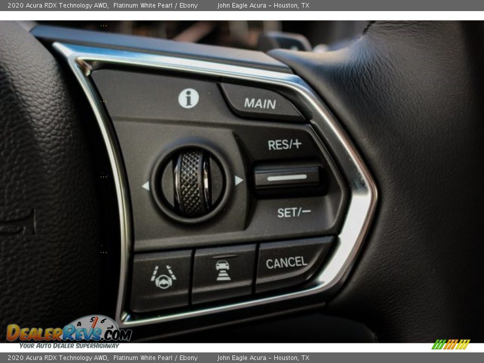 2020 Acura RDX Technology AWD Platinum White Pearl / Ebony Photo #33