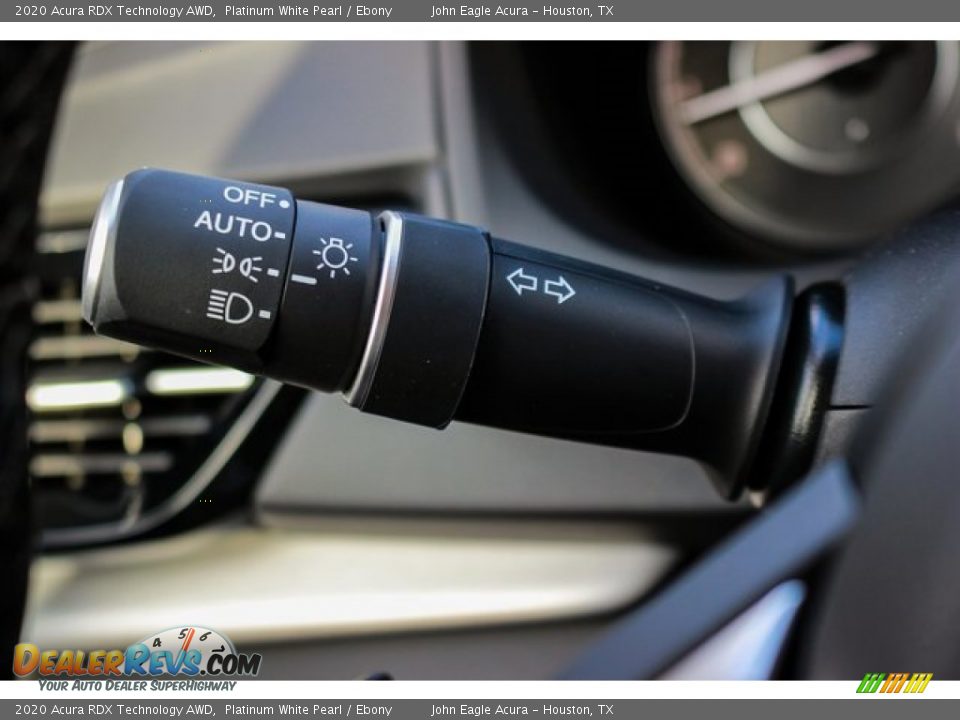 2020 Acura RDX Technology AWD Platinum White Pearl / Ebony Photo #36