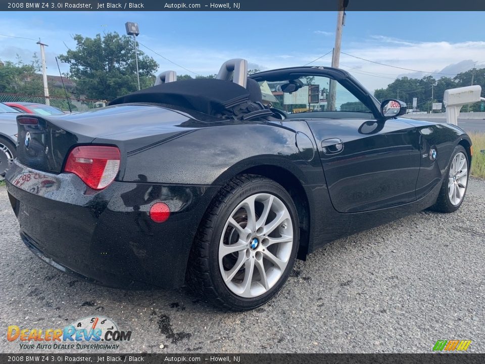 2008 BMW Z4 3.0i Roadster Jet Black / Black Photo #3